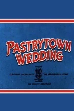 Pastry Town Wedding poster