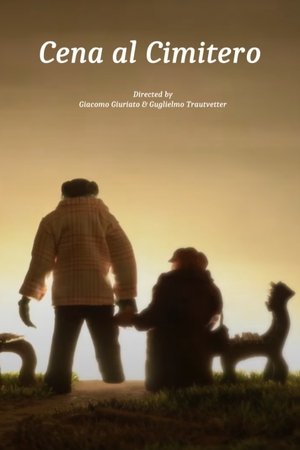 Póster oficial de la película Cena al Cimitero