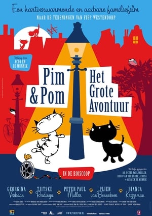 Poster Pim & Pom: Het Grote Avontuur 2014