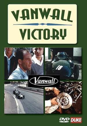 Poster Vanwall Victory 1957