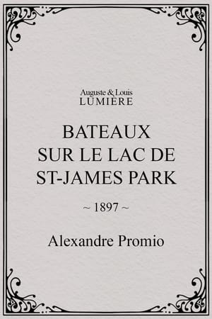 Poster Bateaux sur le lac de St-James Park (1897)