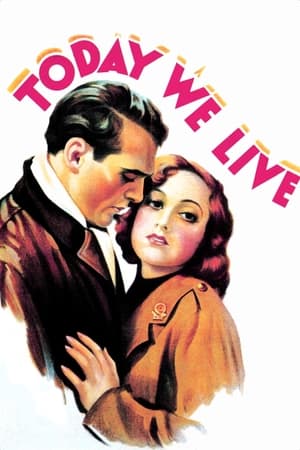 Poster Today We Live (1933)