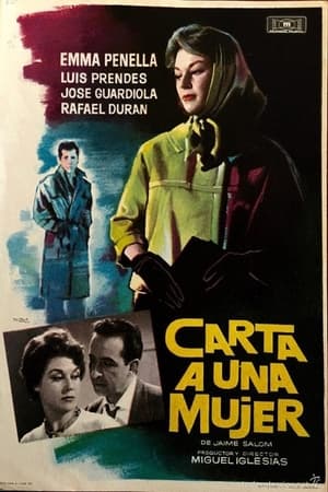 Poster Carta a una mujer (1963)