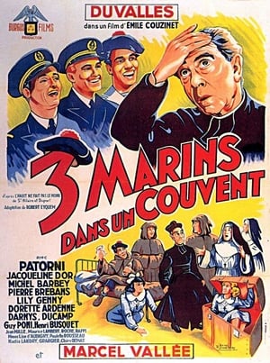 Poster Trois marins dans un couvent (1950)