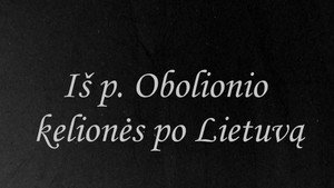 Obolionio kelionės