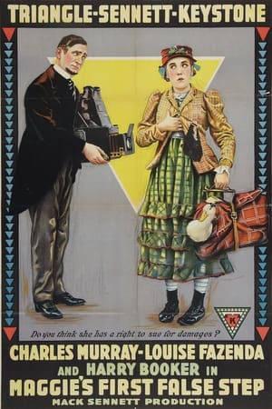 Poster Maggie's First False Step (1917)