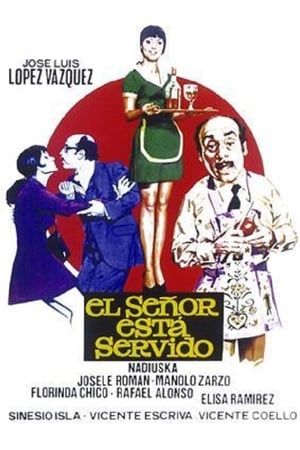 Poster El señor está servido (1976)