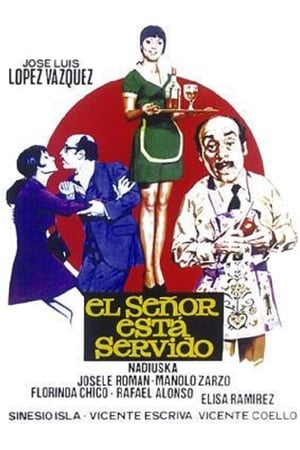 Poster El señor está servido 1976