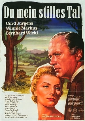 Poster Du mein stilles Tal (1955)