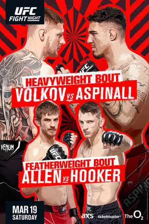 Poster UFC Fight Night 204: Volkov vs. Aspinall 2022