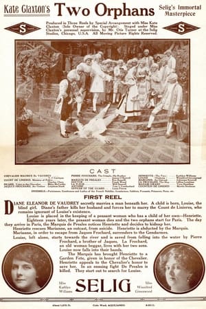 Poster The Two Orphans (1911)