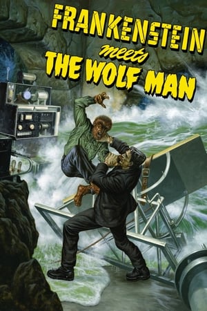 Poster Frankenstein spotyka Człowieka Wilka 1943