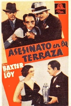 Poster Asesinato en la terraza 1933