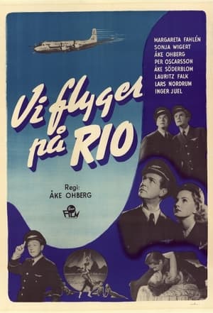 Poster Vi flyger på Rio (1949)