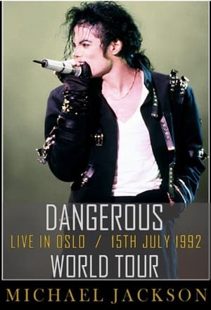 Michael Jackson - Live in Oslo, Norway 1992 poster