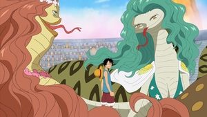 One Piece A Difficult Fight for Luffy! The Snake Sisters' Haki Power!!