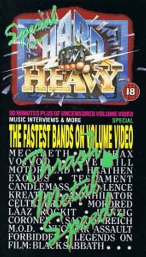 Poster Hard N' Heavy Thrash Metal Speed Special (1990)