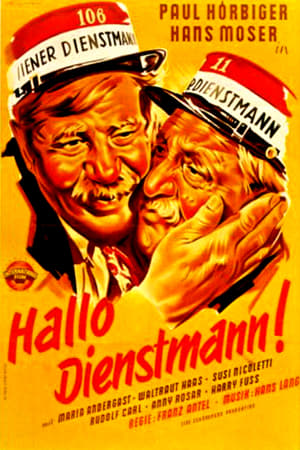 Poster Hello Dienstmann (1952)