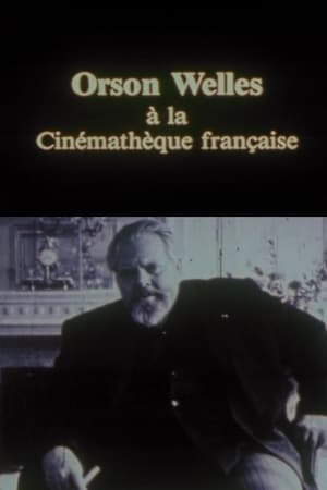 Poster Orson Welles at the Cinémathèque Française 1983