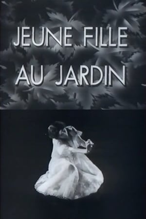 Poster Jeune fille au jardin 1936