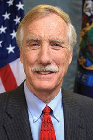 Angus King portrait