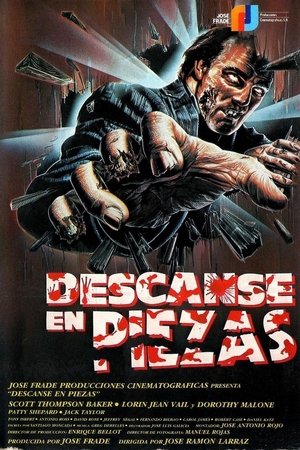 Poster Descanse en piezas 1987