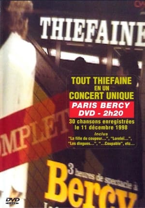 Poster Hubert Félix Thiéfaine-Live Bercy 1998 (1998)