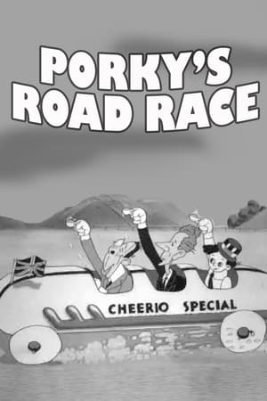 Poster Porky's Road Race 1937