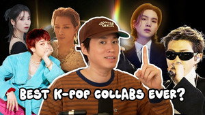 Still from Absolutely BIASED Best K-POP Collabs EVER Playlist ft. Secret Backstories