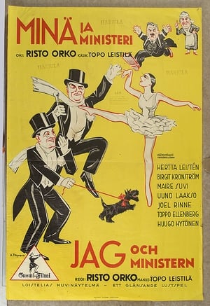 Poster Minä ja ministeri (1934)