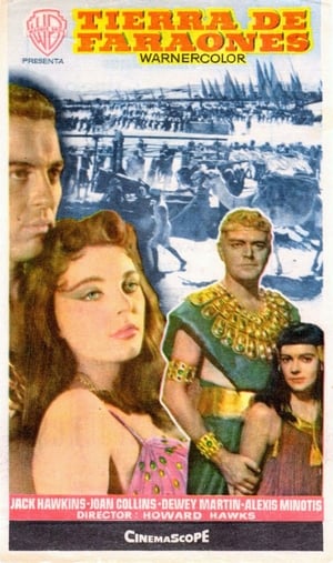 Poster Tierra de faraones 1955