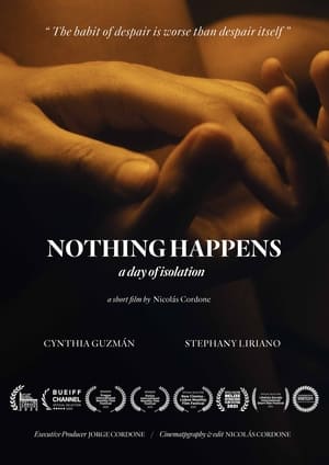 Poster Nothing Happens, a day of isolation (2020)