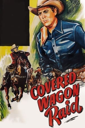 Poster Covered Wagon Raid 1950
