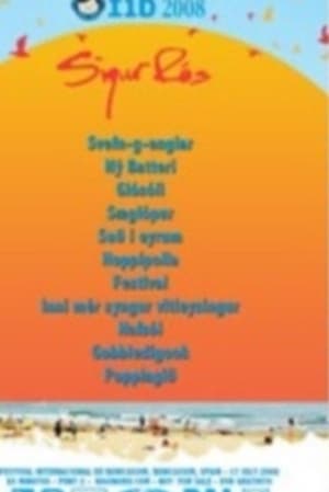 Poster Sigur Ros - Live at Benicassim (2008)