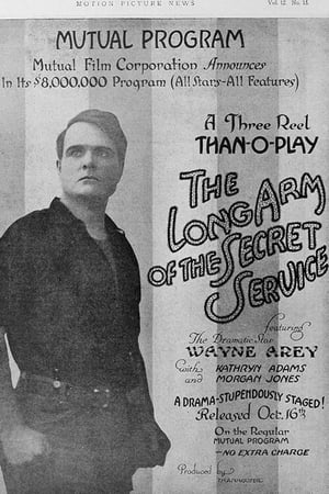 Poster The Long Arm of the Secret Service (1915)