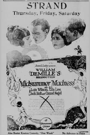 Poster Midsummer Madness 1921