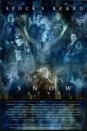 Poster Spock's Beard: Snow Live (2017)