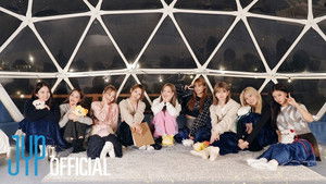 Still from NiziU's Healing Glamping EP. 4