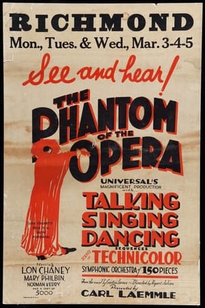 Poster The Phantom of the Opera 1929