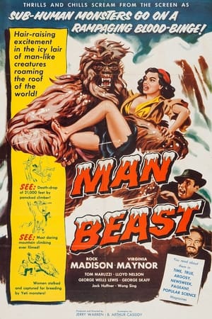 Poster Man Beast (1956)