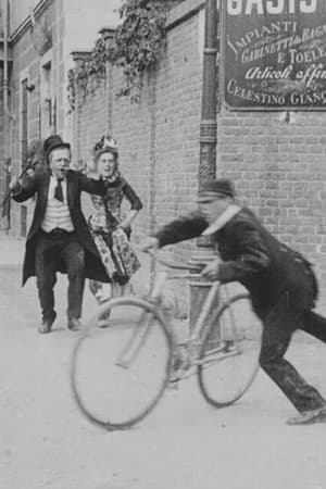 Image Tweedledum on His First Bicycle