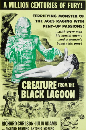 Постер фильма «Тварь из Чёрной лагуны (1954)» — (53 из 107)