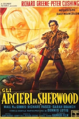 Poster Gli arcieri di Sherwood 1960