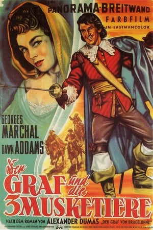 Poster Der Graf und die drei Musketiere 1954