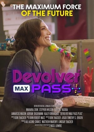 Poster Devolver MaxPass+ Showcase | Monetization as a Service 2021