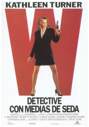 Detective con medias de seda