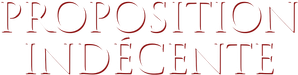 Proposition indécente