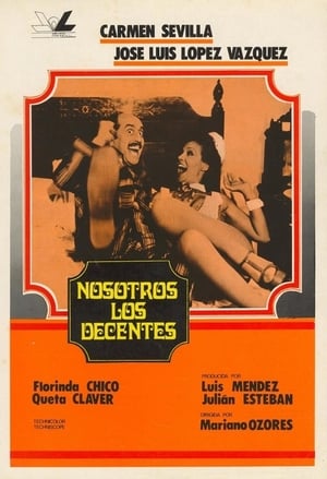 Poster Nosotros, los decentes (1976)