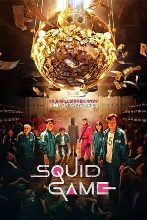 Poster Squid Game Staffel 1 Der Mann mit dem Schirm 2021