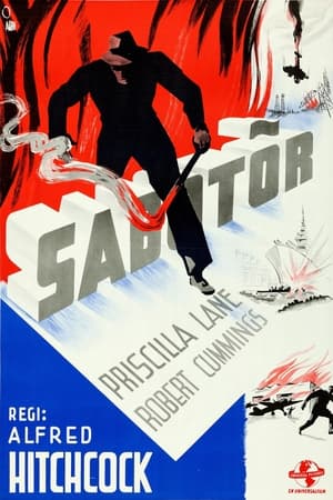 Poster Sabotör 1942
